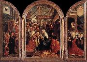 CORNELISZ VAN OOSTSANEN, Jacob, Triptych of the Adoration of the Magi fd